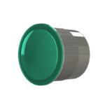 Ein grünes LED-Modul 100/85mm von ROYER Signaltechnik