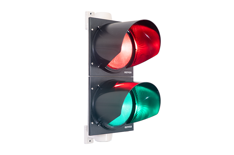 rot grüne Standard LED-Ampel 200 mm